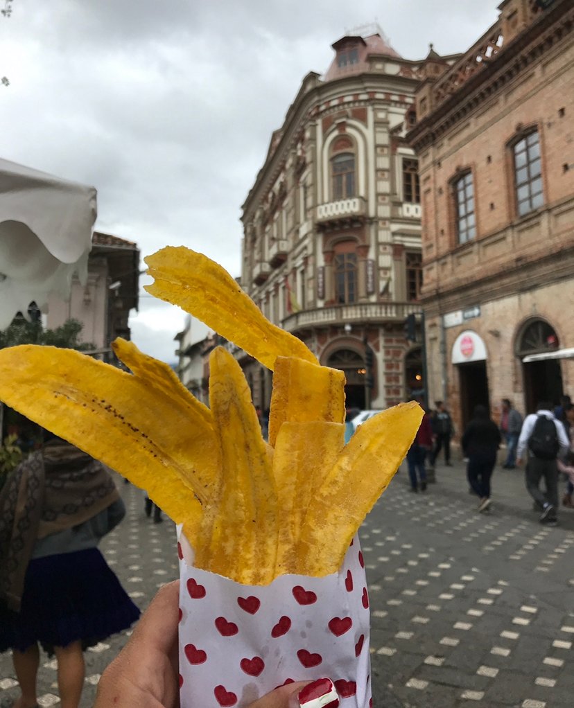 plantain chips, Cuenca