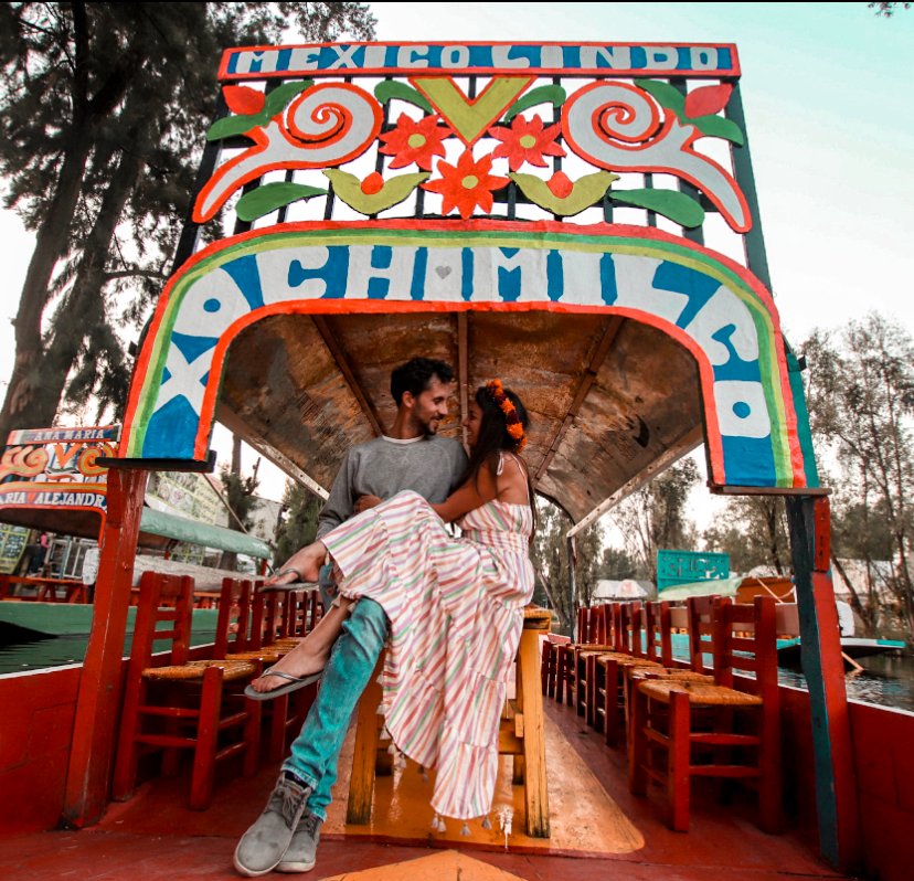 trajineras Xochimilco Mexico