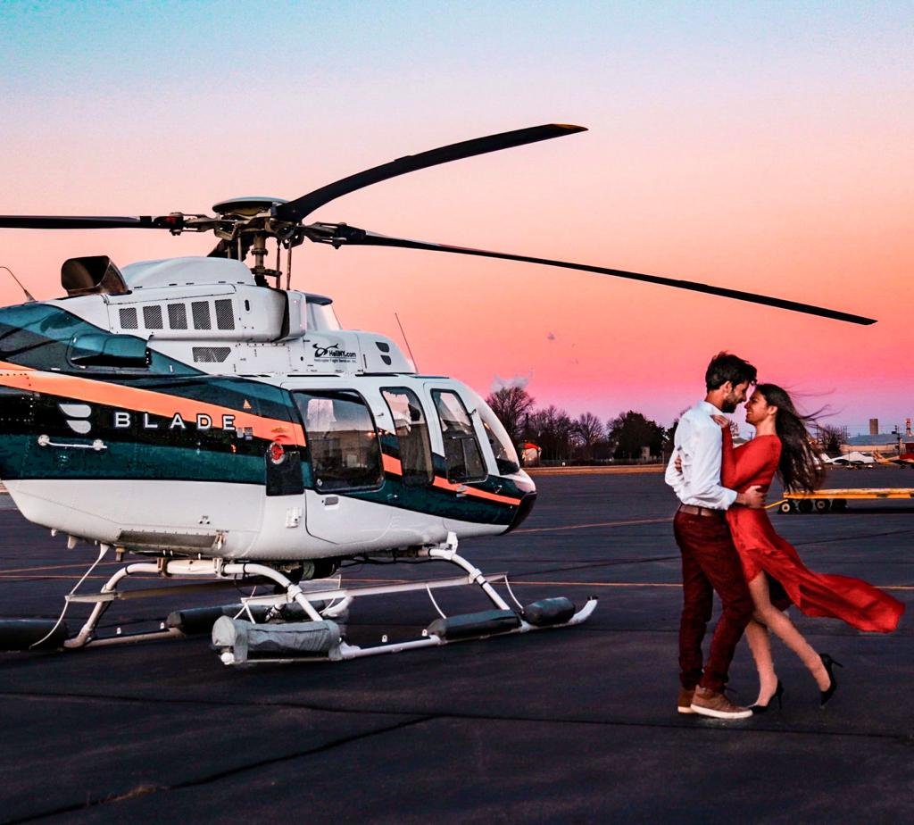 Helicopter New York, Valentine's Day date ideas in nyc
