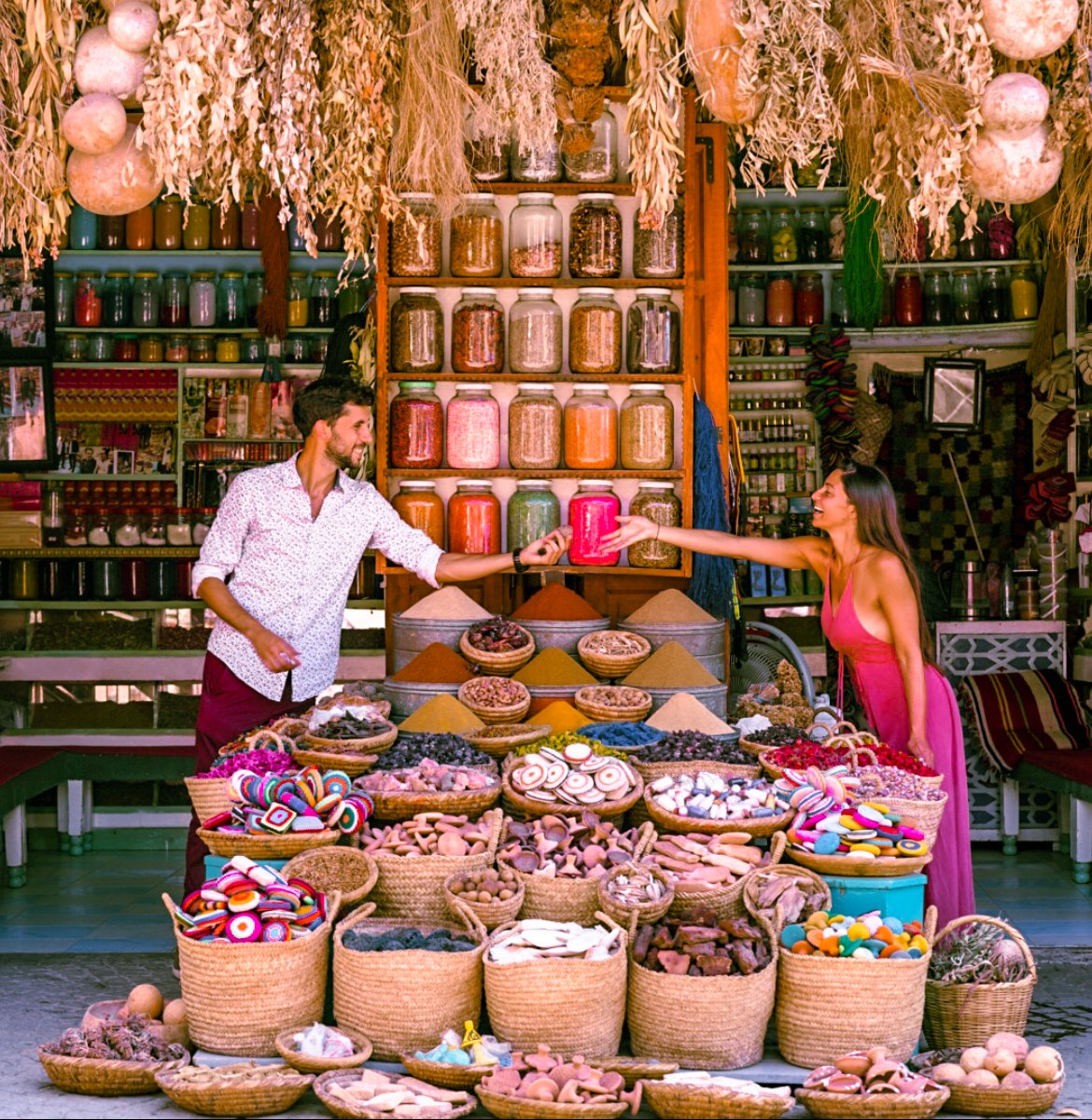 Spice Market in Marrakech