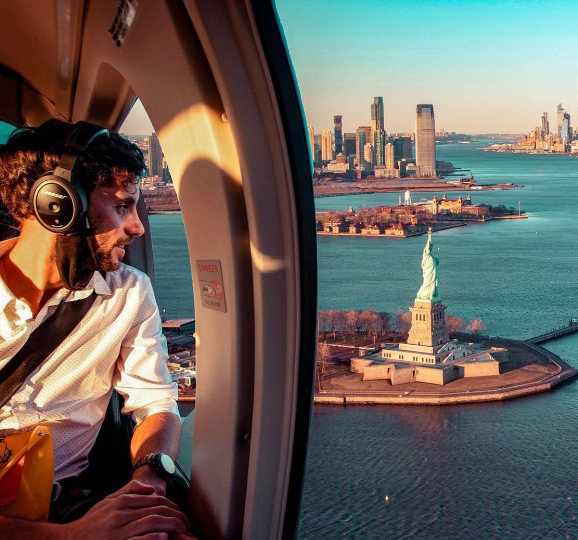 Helicopter ride, Valentine's Day date ideas in nyc