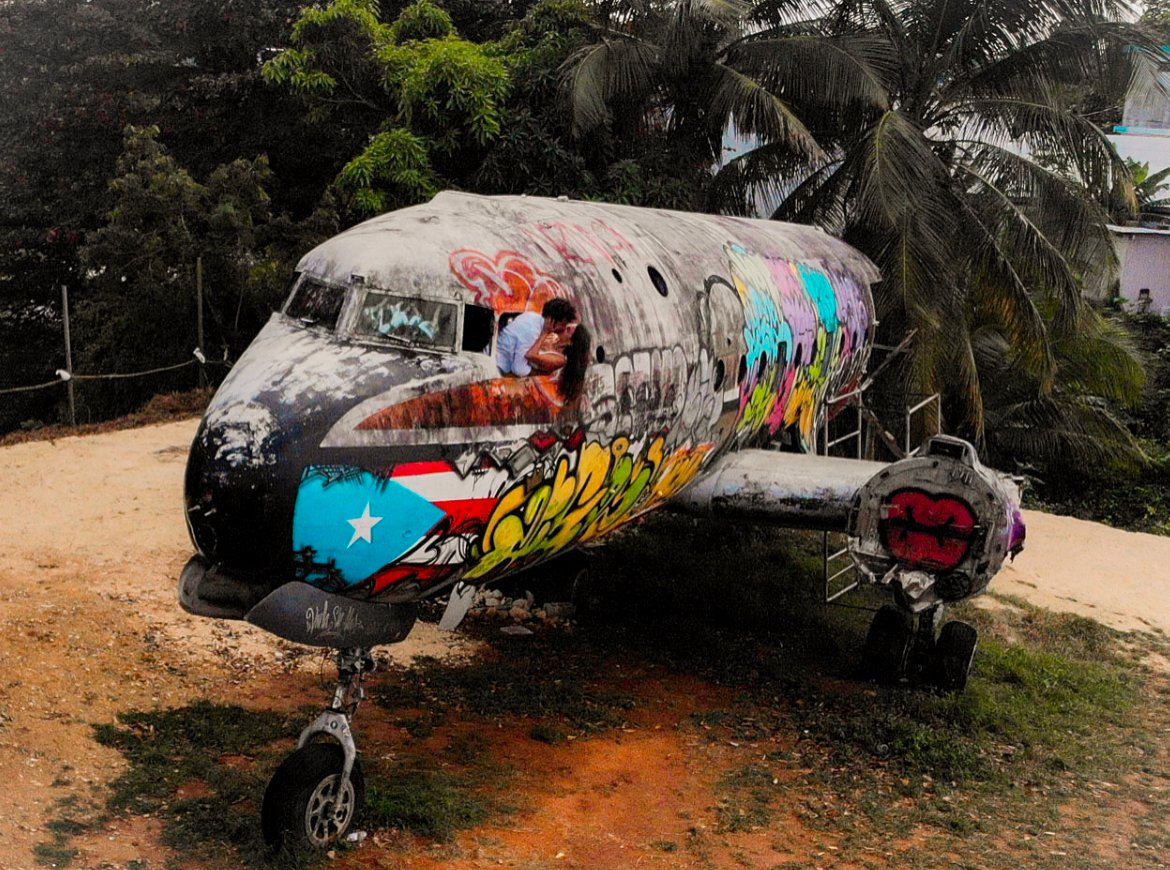 abandoned airplane, what to do in Puerto Rico