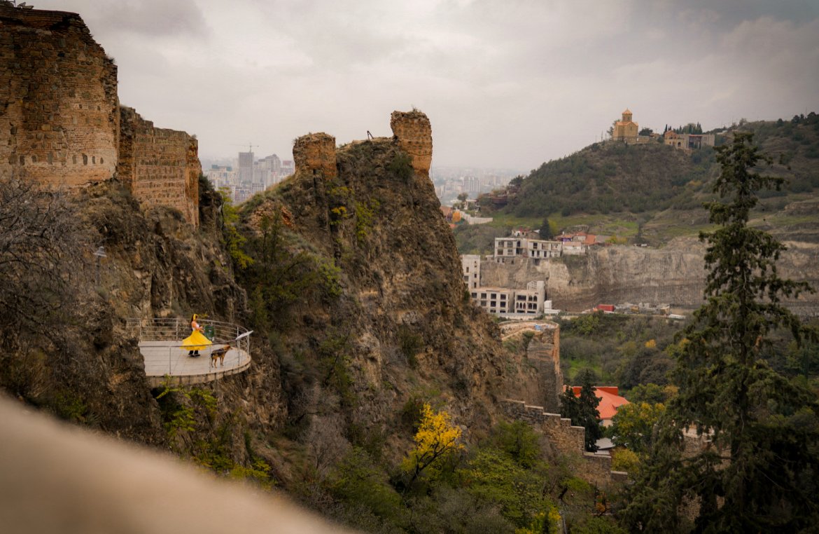 Narikala Fortress, things to do in Tbilisi, Georgia
