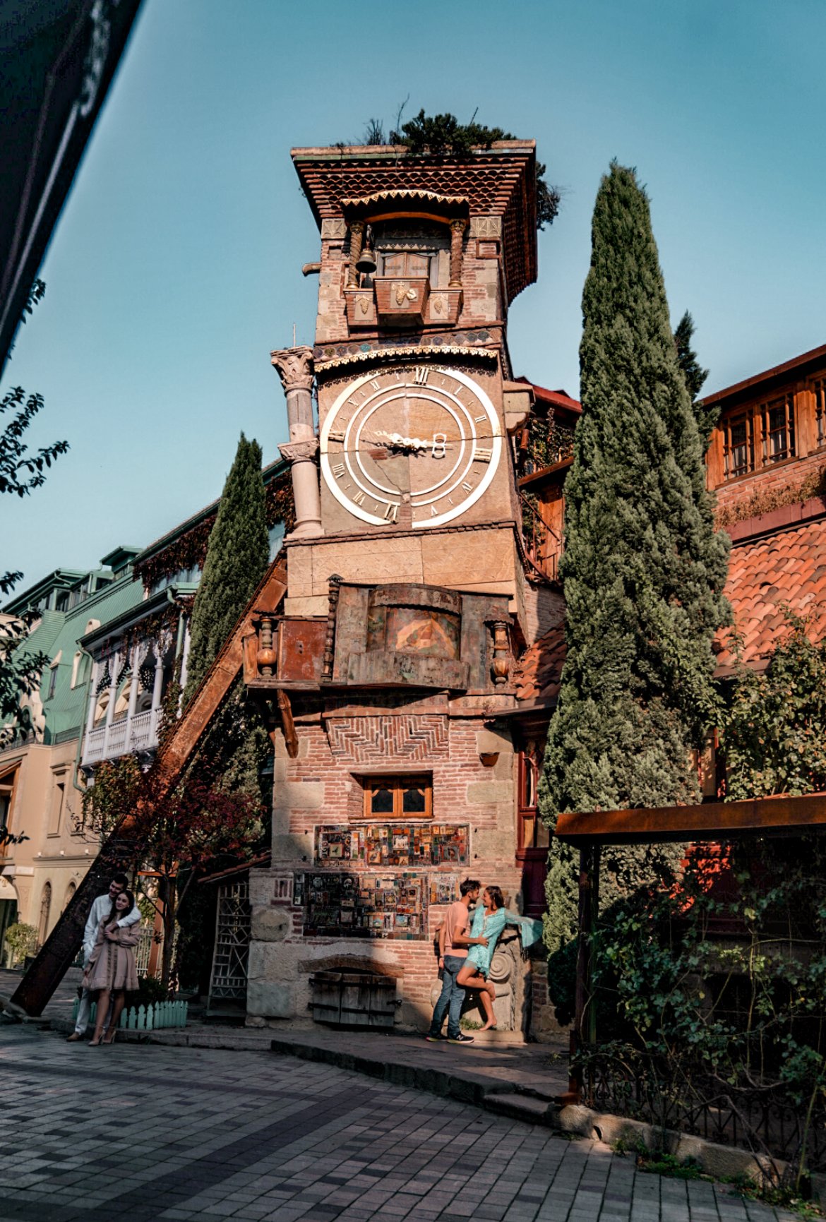 Clock tower, things to do in Tbilisi, Georgia
