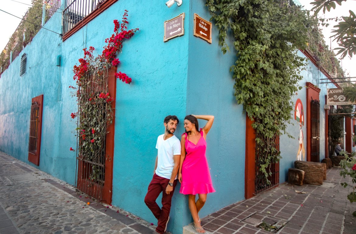 colorful streets of Oaxaca, Mexico