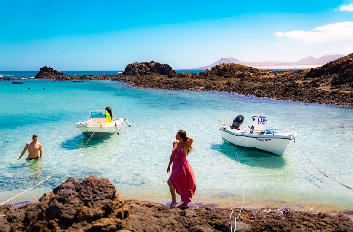 Isla de Lobos, Fuerteventura in the Canary Islands