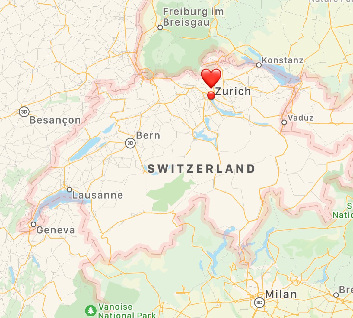 where is Zurich Switzerland