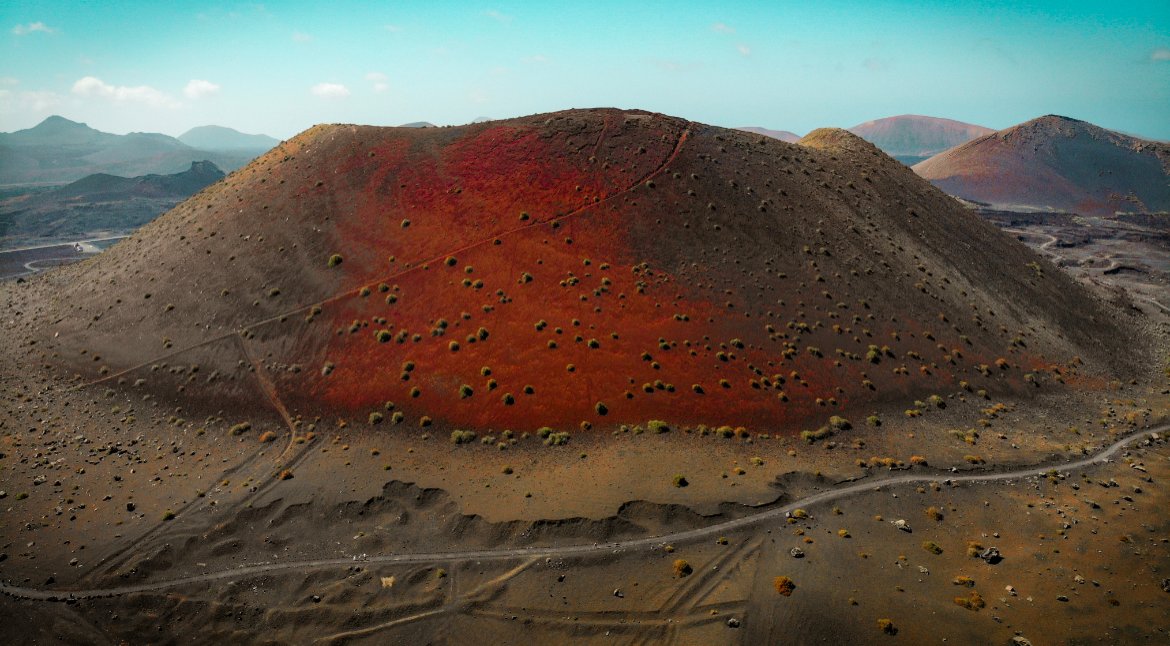 Montaña Colorada, things to see in Lanzarote in the Canary Islands