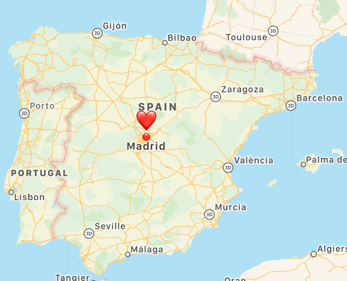 where is Madrid in Spain