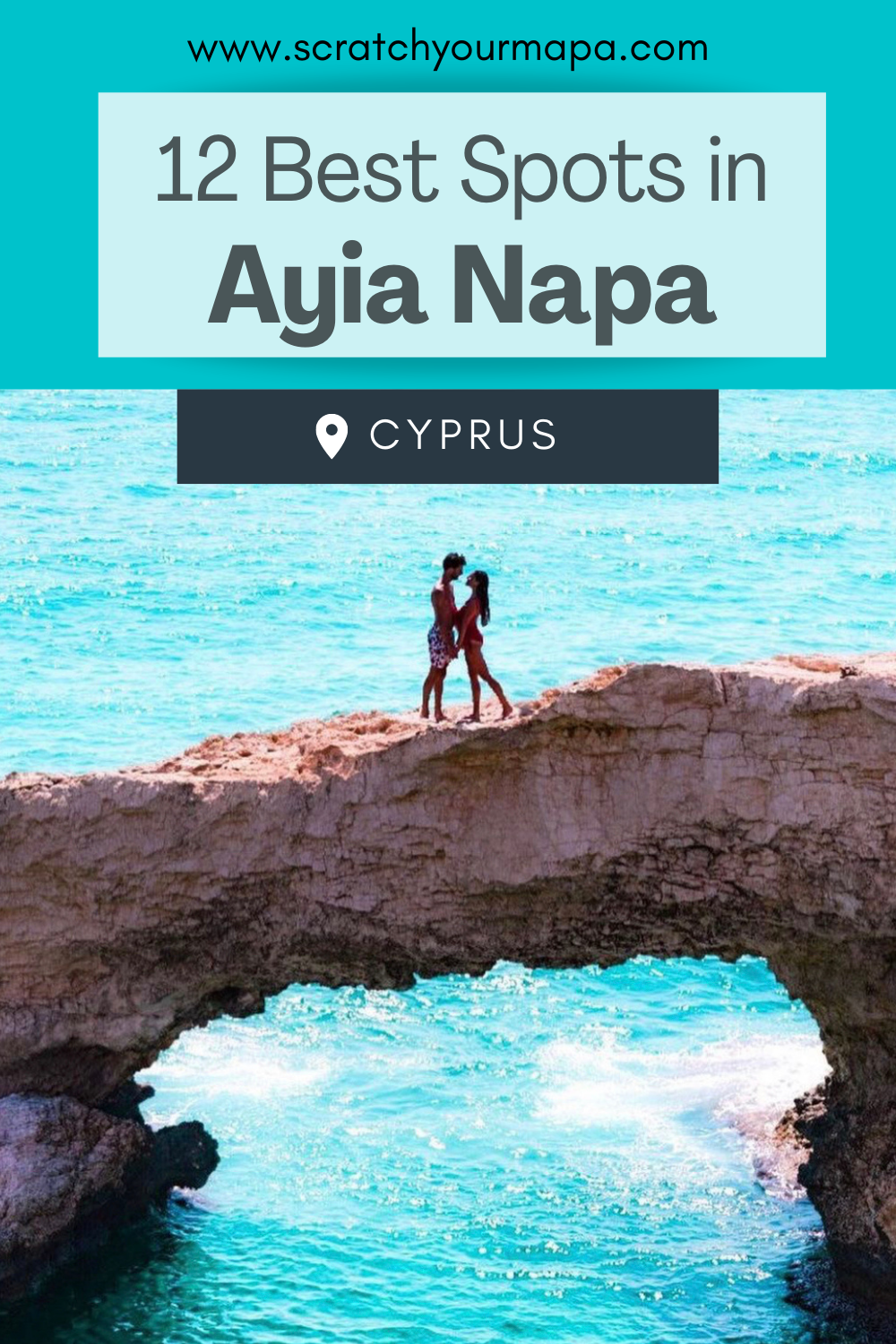 Ayia Napa in Cyprus Pin