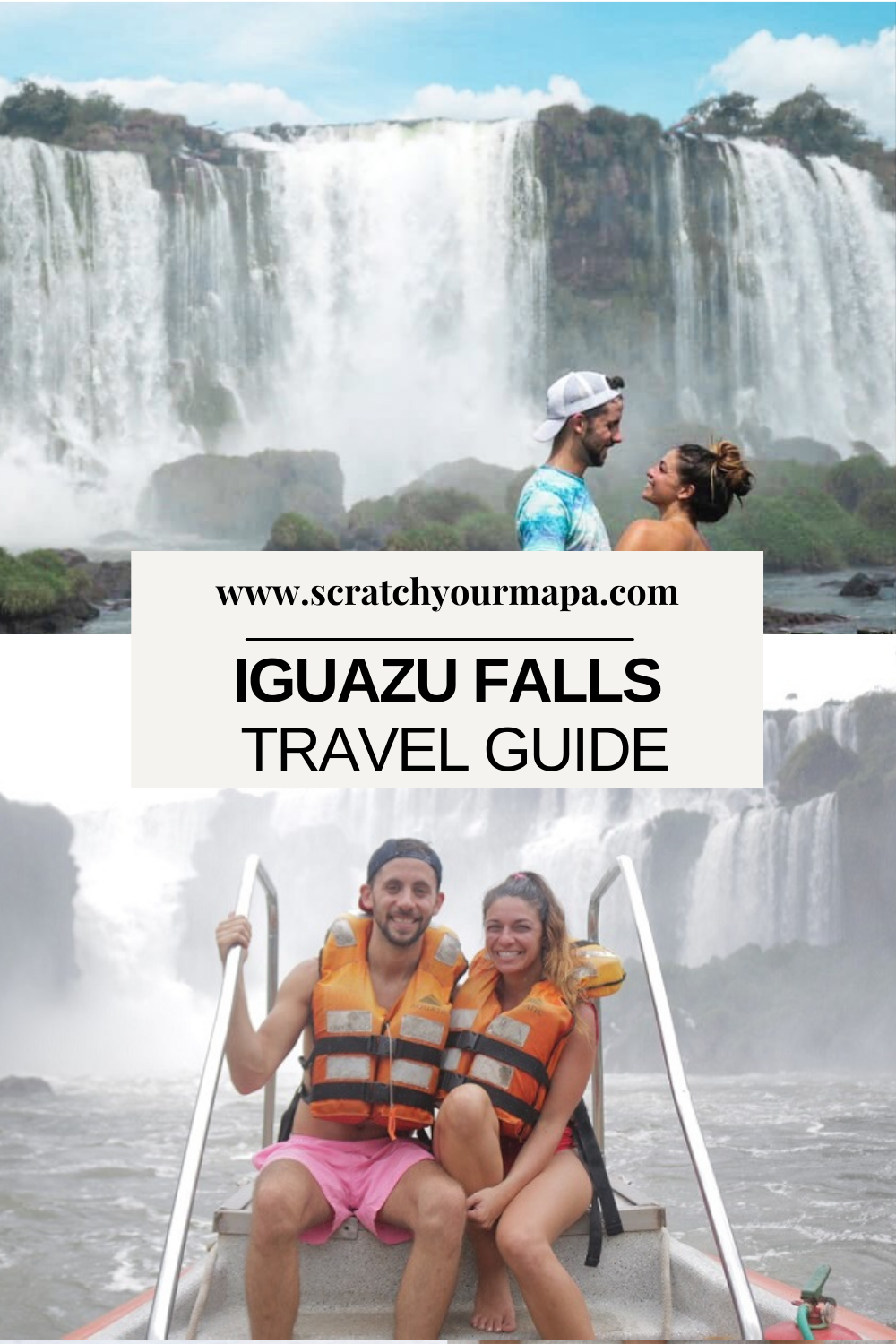 Iguazu Falls in Brazil Pin