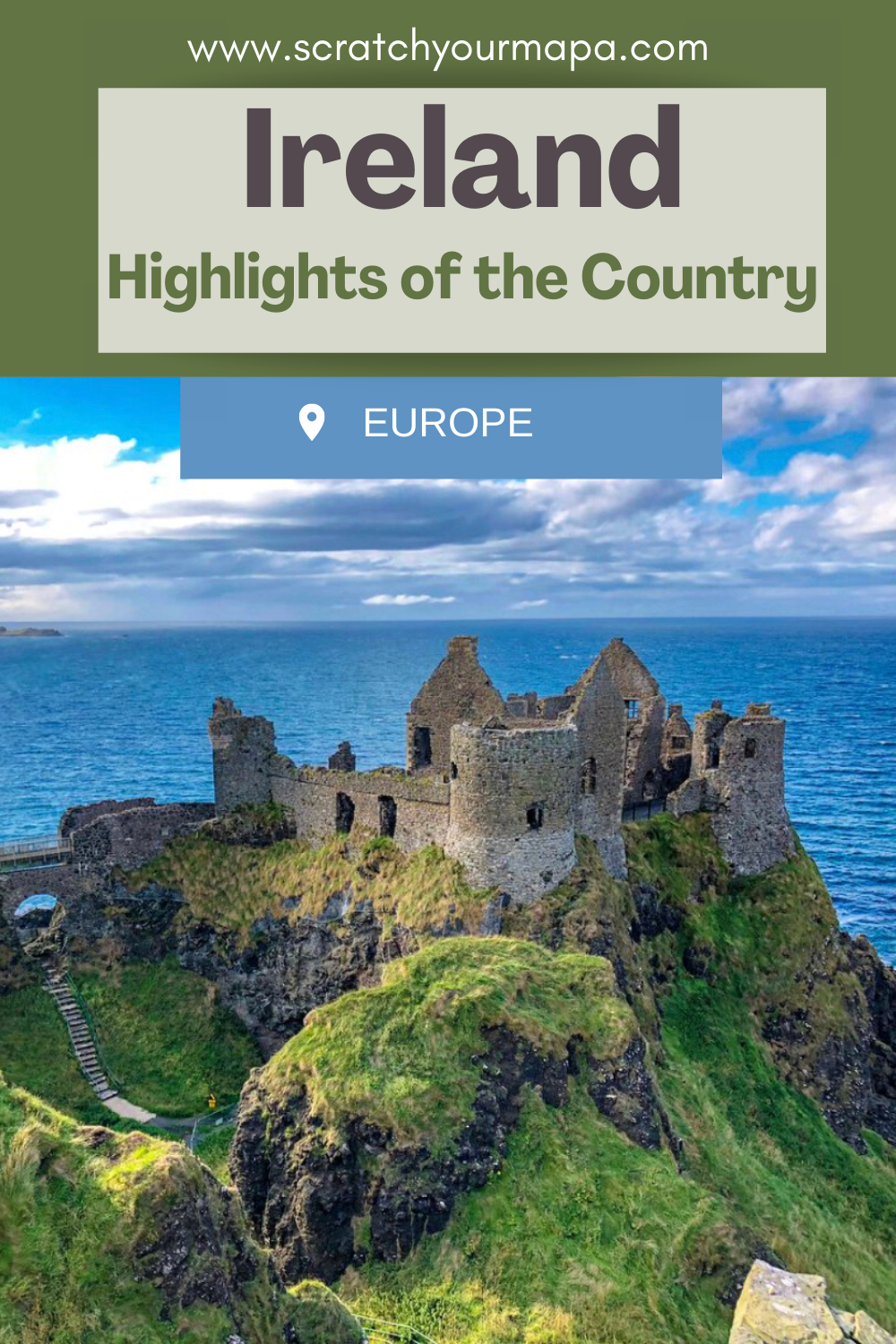 best places to visit in Ireland Pin