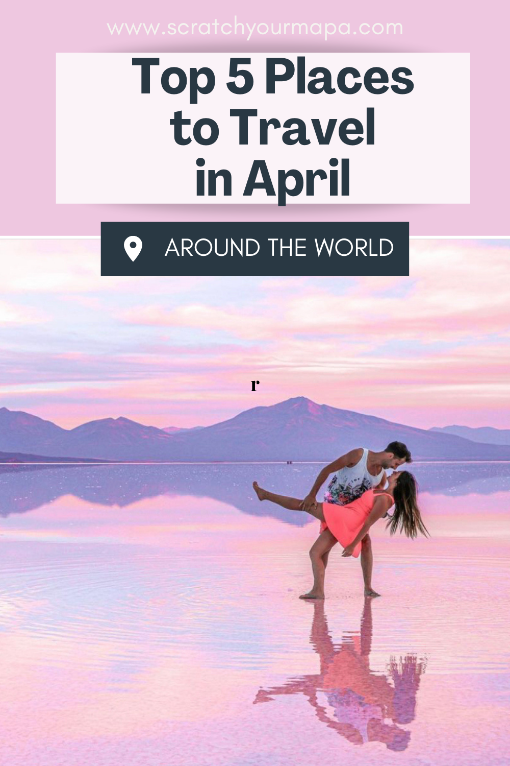 The best place to Travel in April PinWhere to Travel in April Pin
