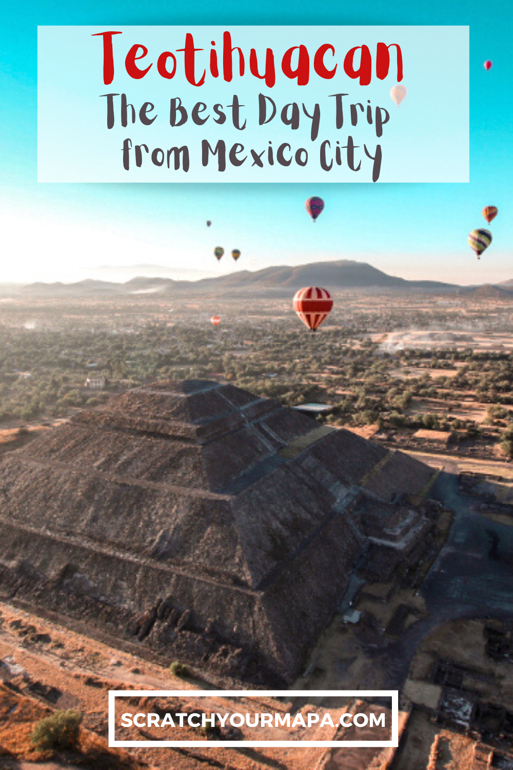 Visit Teotihuacan Pin
