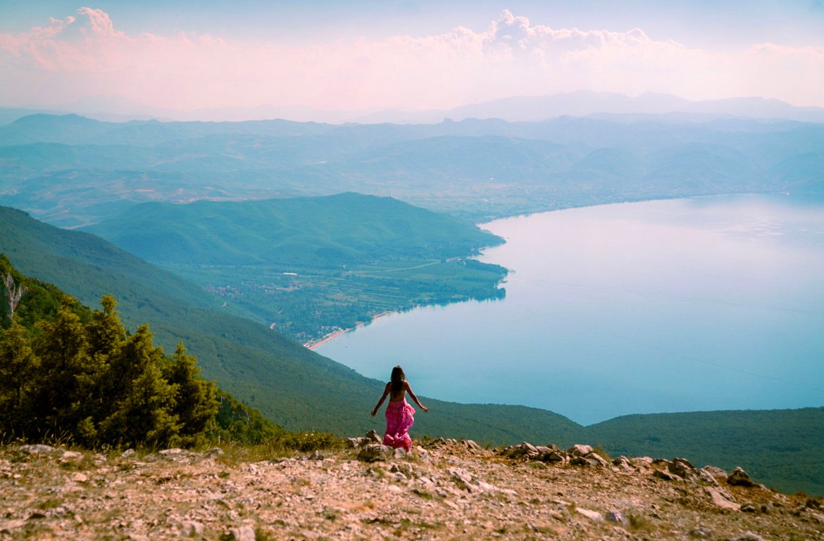view of Lake Ohrid 
