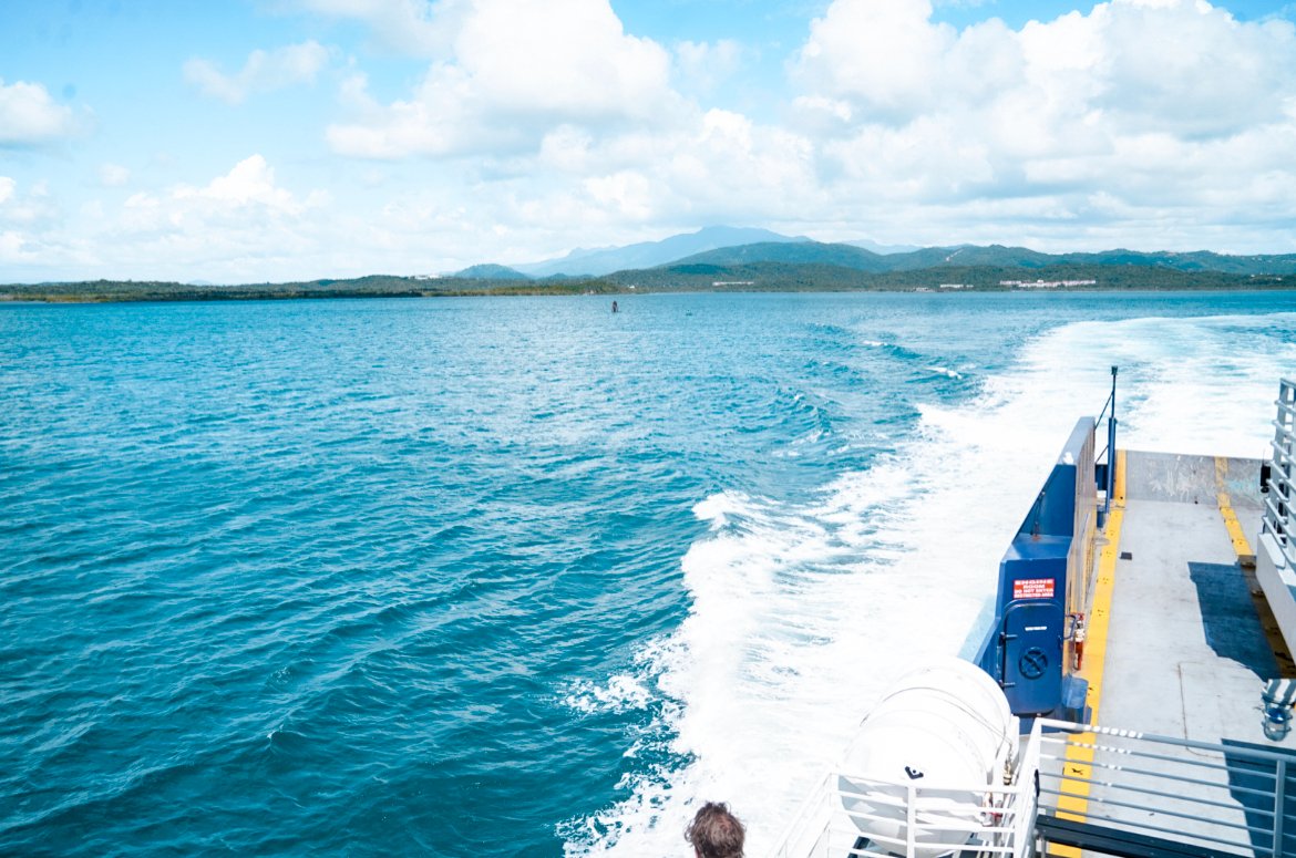 ferry to the island of Culebra, Puerto Rico