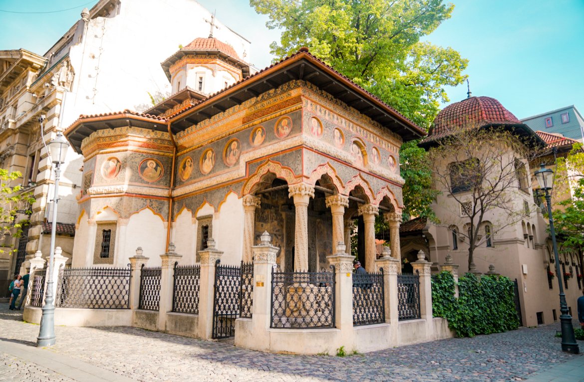 Stavropoleos Monastery, what to do in Bucharest
