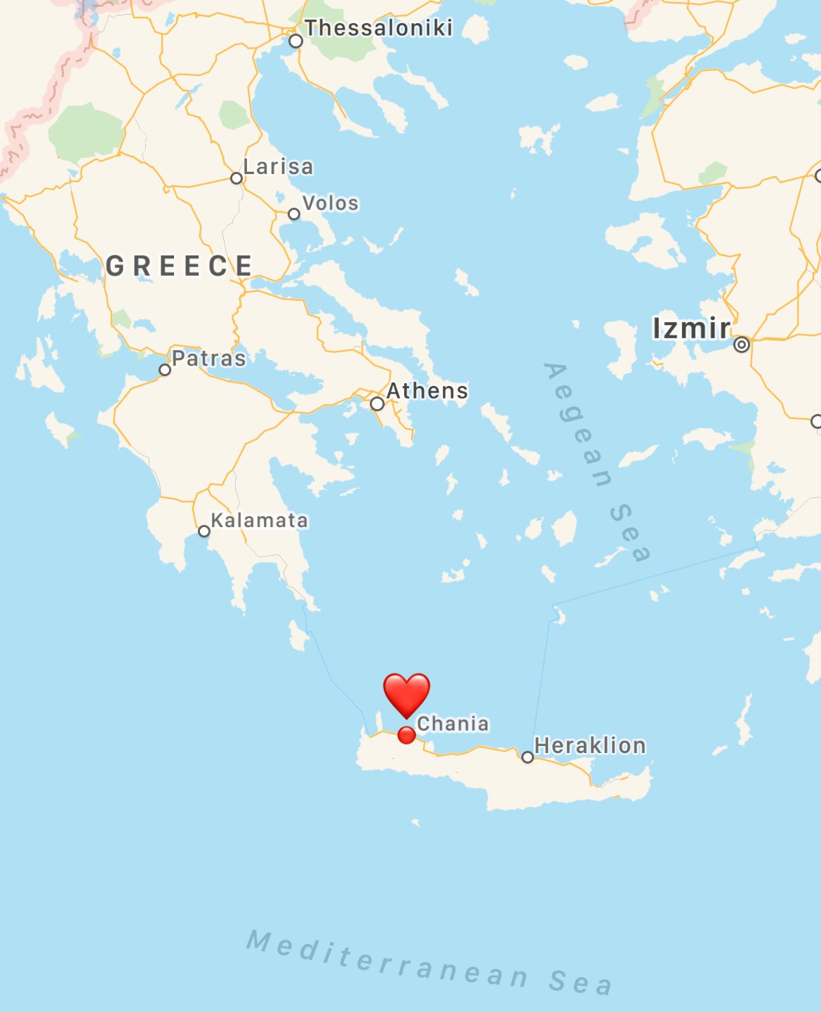 where is Chania, Crete