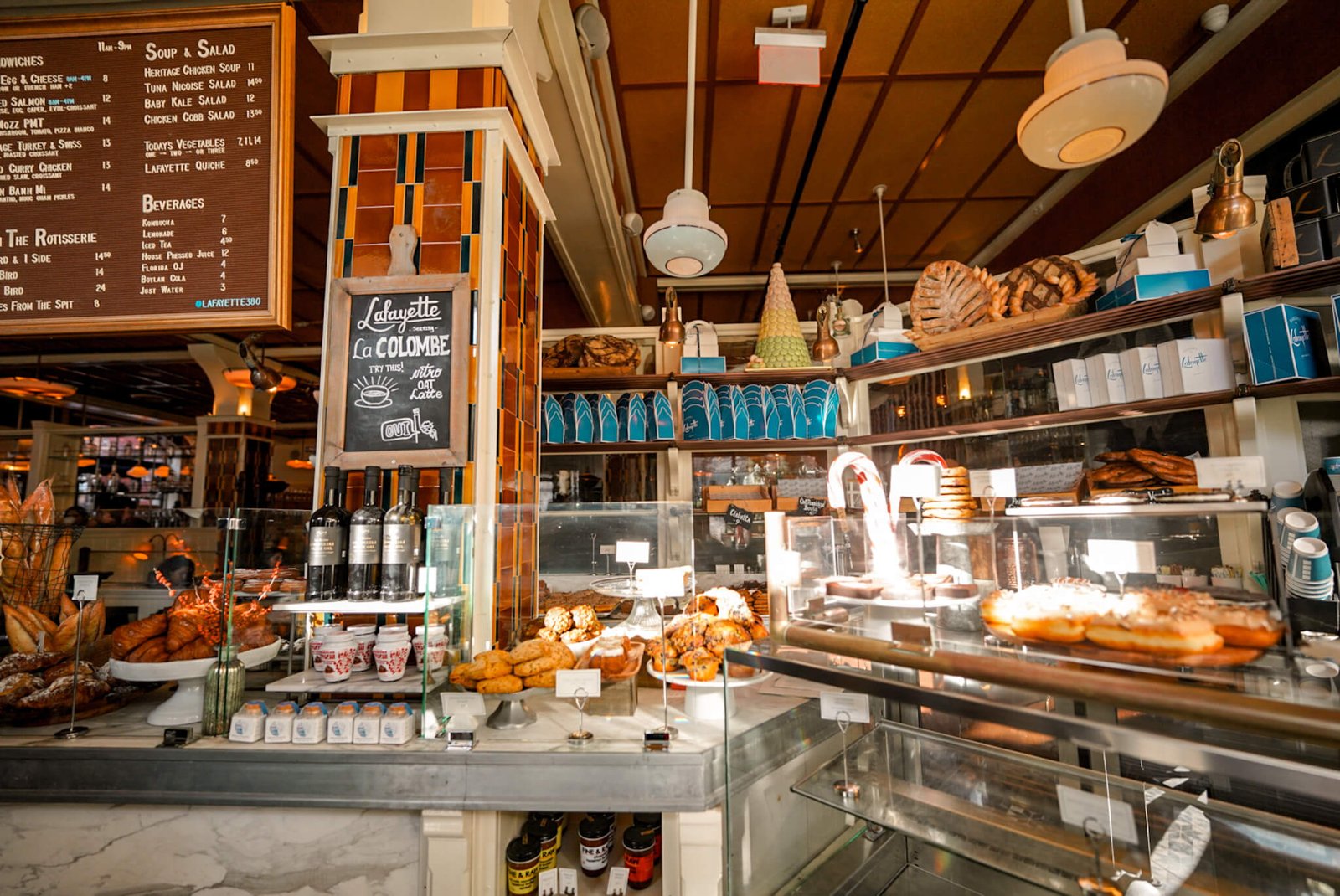 Lafayette Bakery, cool restaurants in New York City