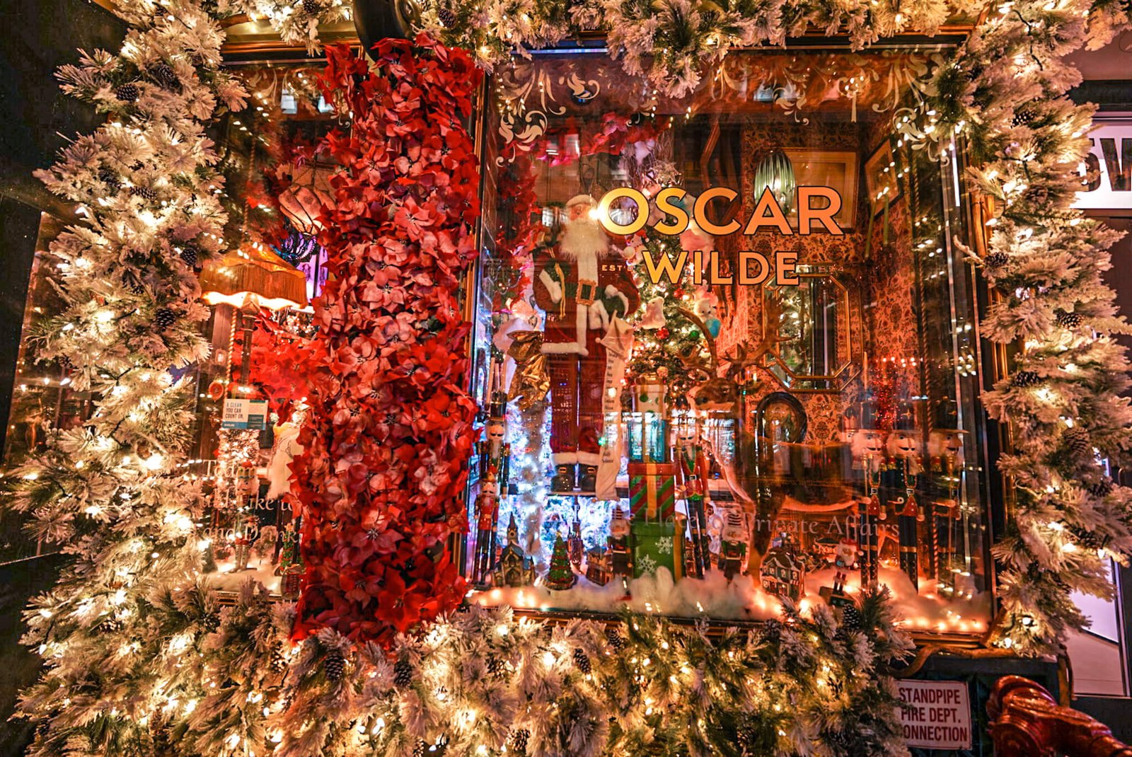 Oscar Wilde, holiday bars in NYC, things to do in New York in December
