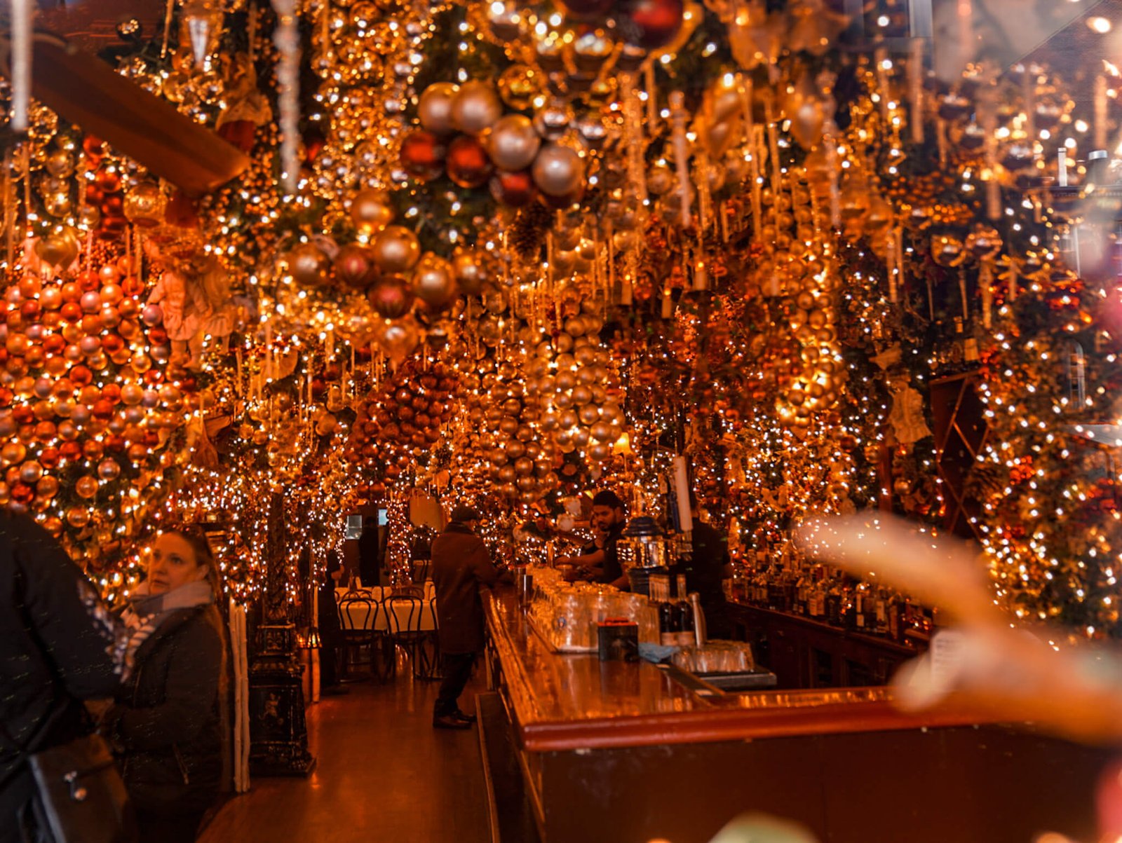 Rolfs, holiday bars in NYC, things to do in December in New York