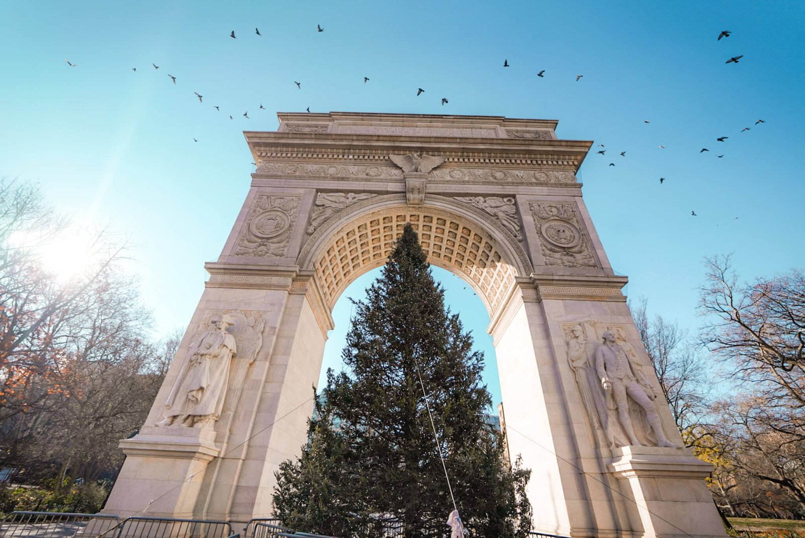 Washington Square Park, things to do in December in New York