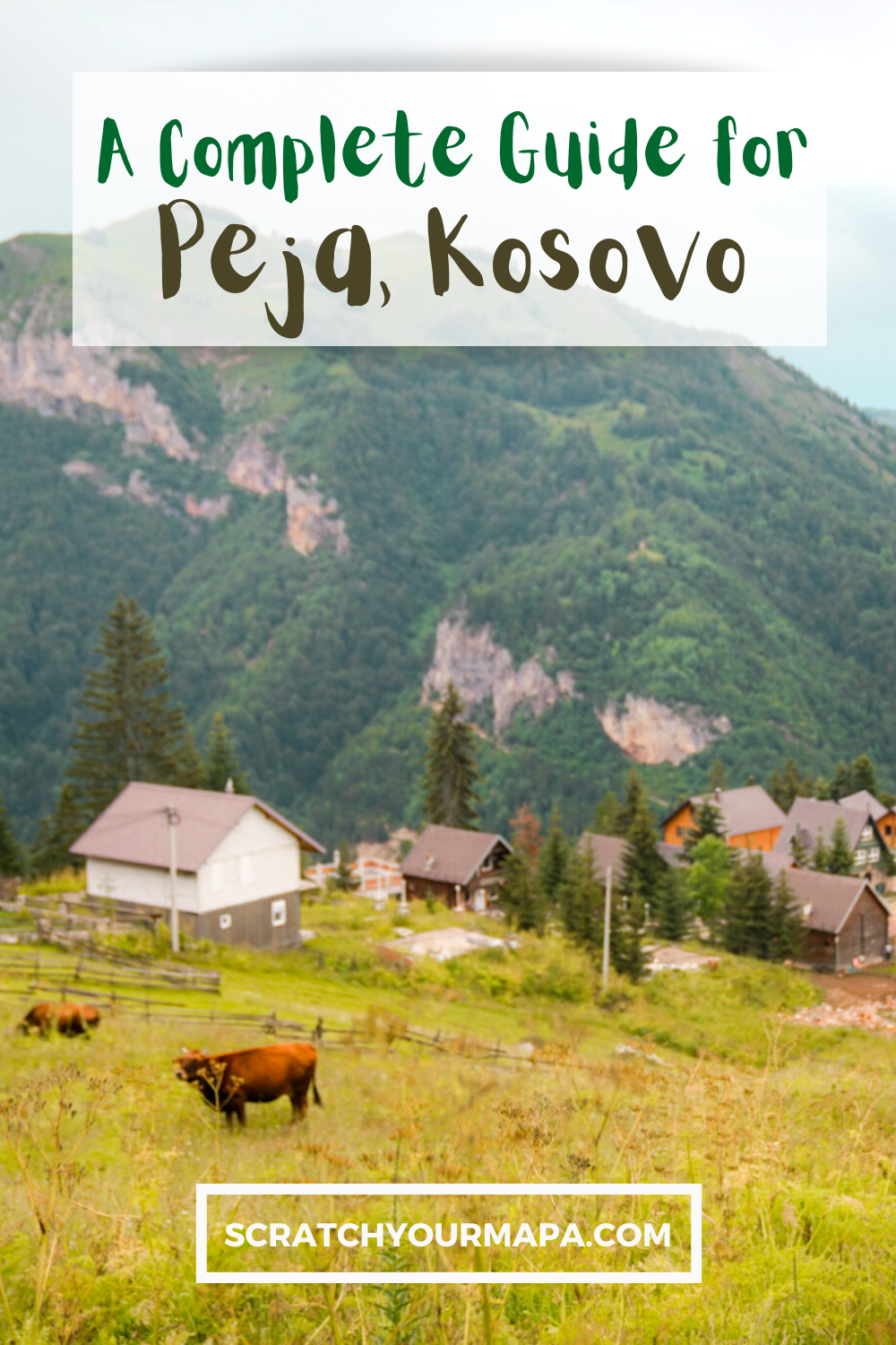 Peja, best places to visit in Kosovo Pin