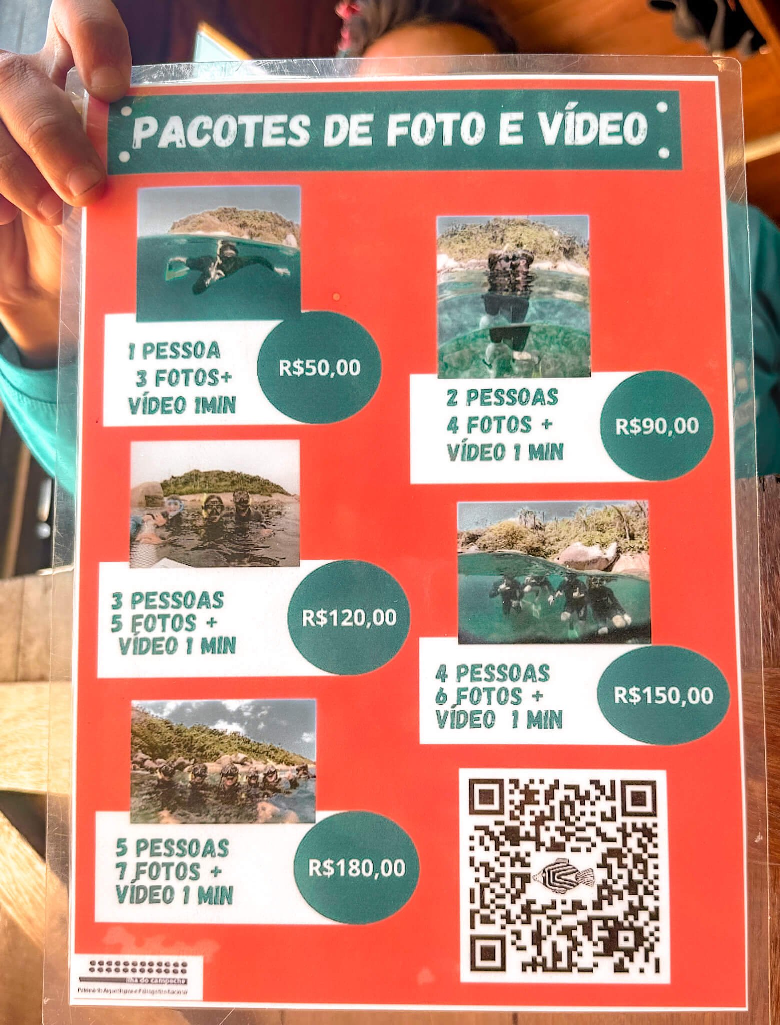 Photo Packages of snorkeling Campeche Florianopolis