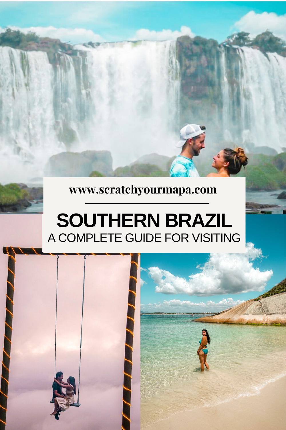 The best places to visit in the south of Brazil pin