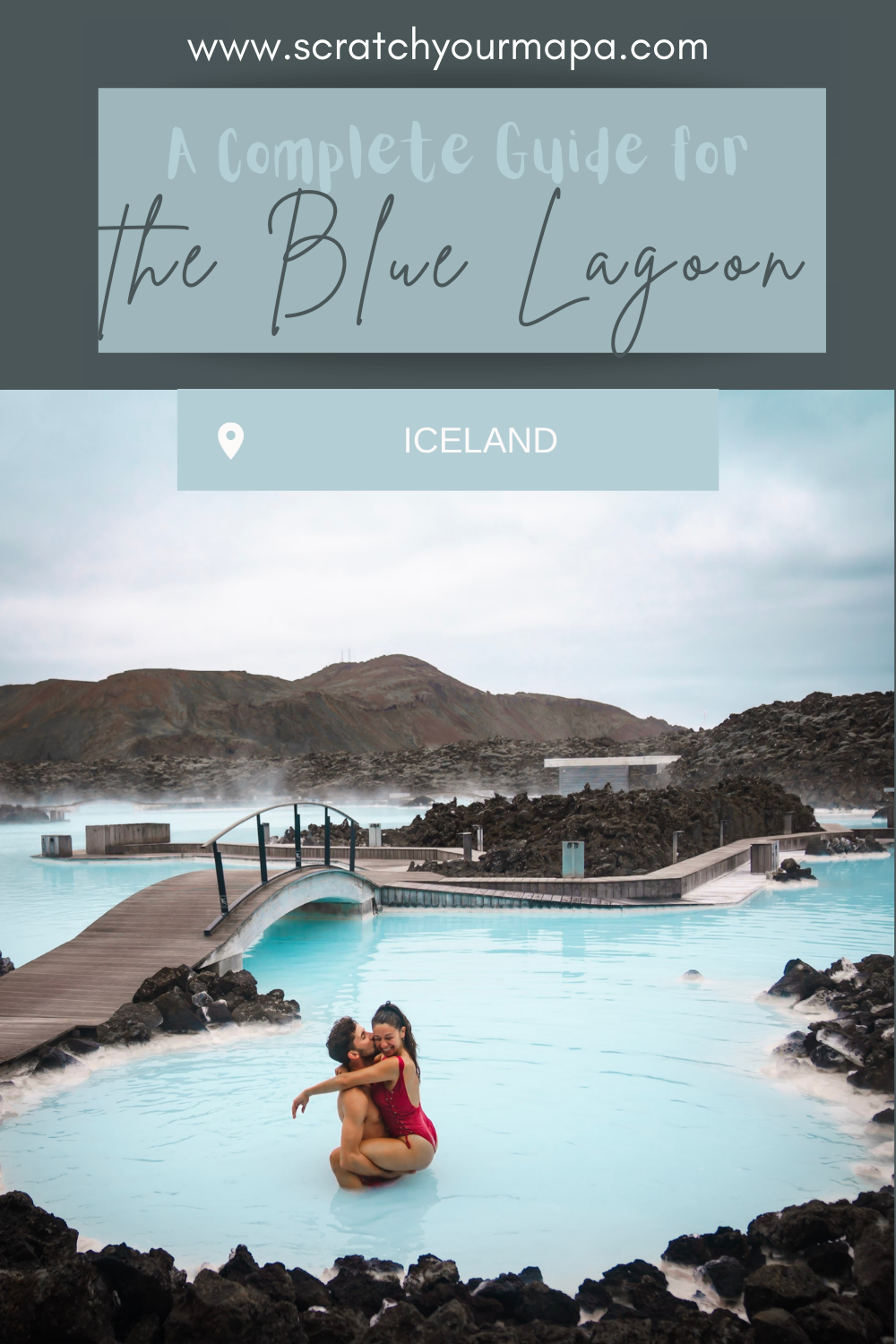Blue Lagoon in Reykjavik Pin
