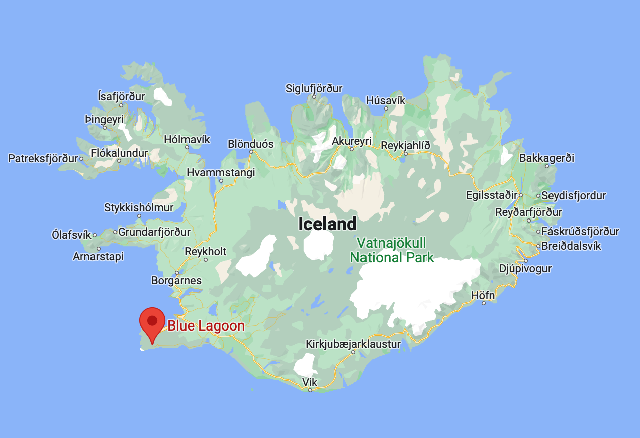 where is the blue lagoon in Reykjavik