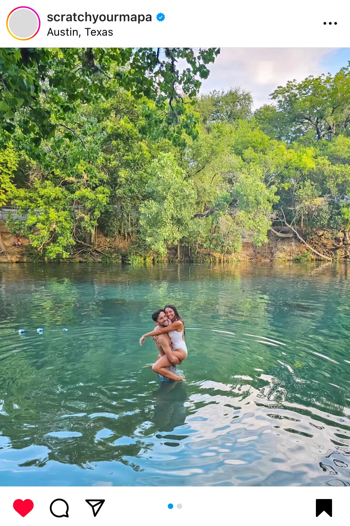 barton springs, cool places in texas to visit