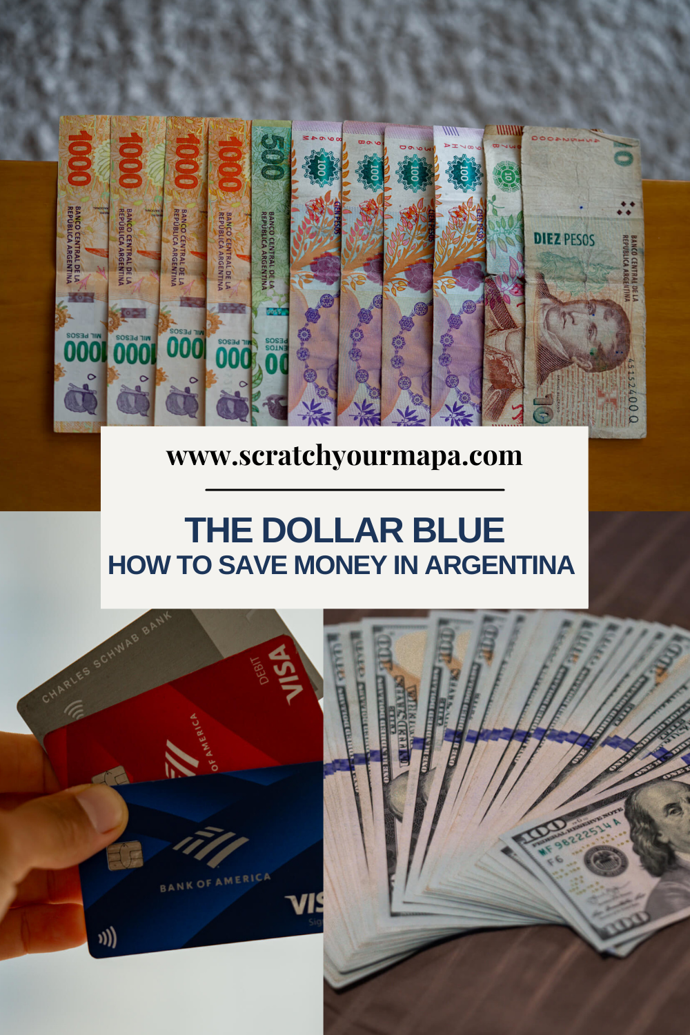 Dollar Blue in Argentina Pin