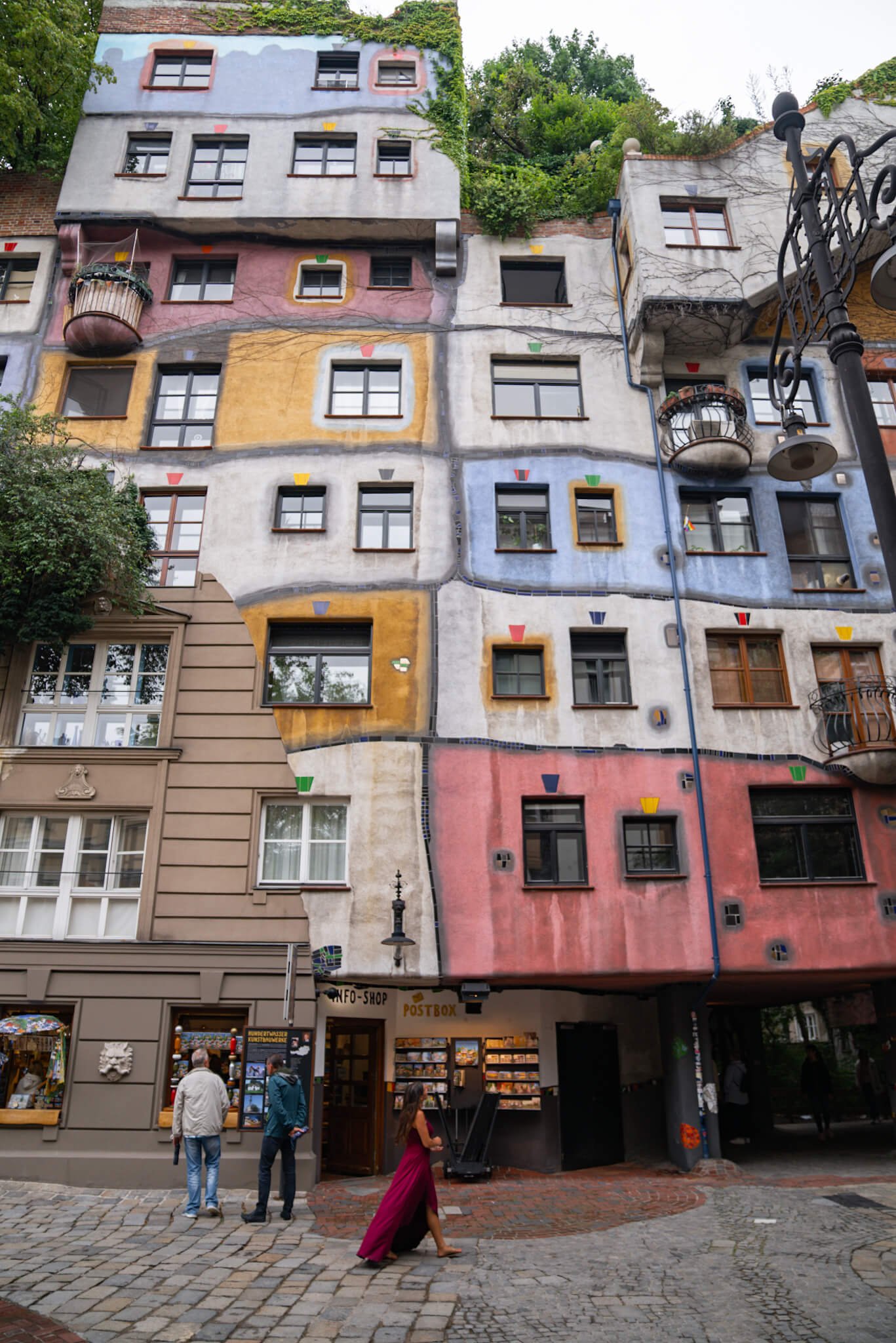 colorful building in Vienna