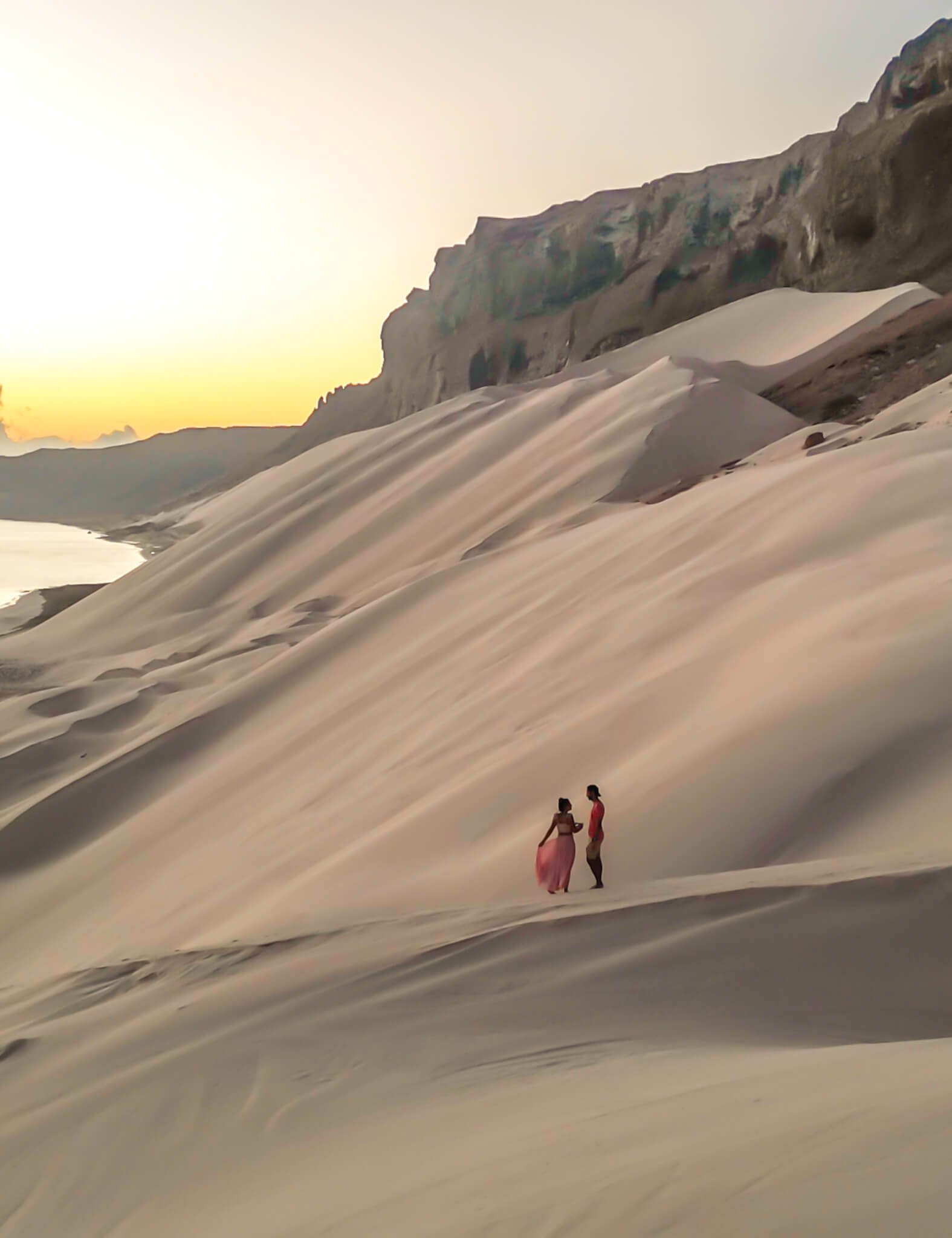 dunes of the island of Socotra, Yemen