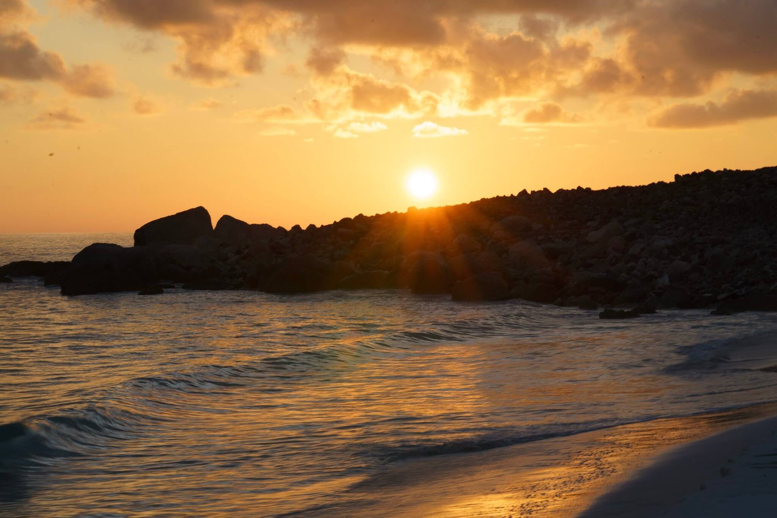 sunrise on the island of Socotra, Yemen