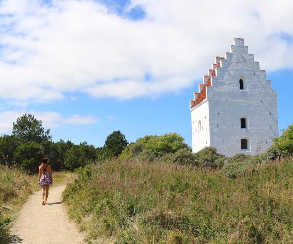 Sand covered church, things to do in Skagen