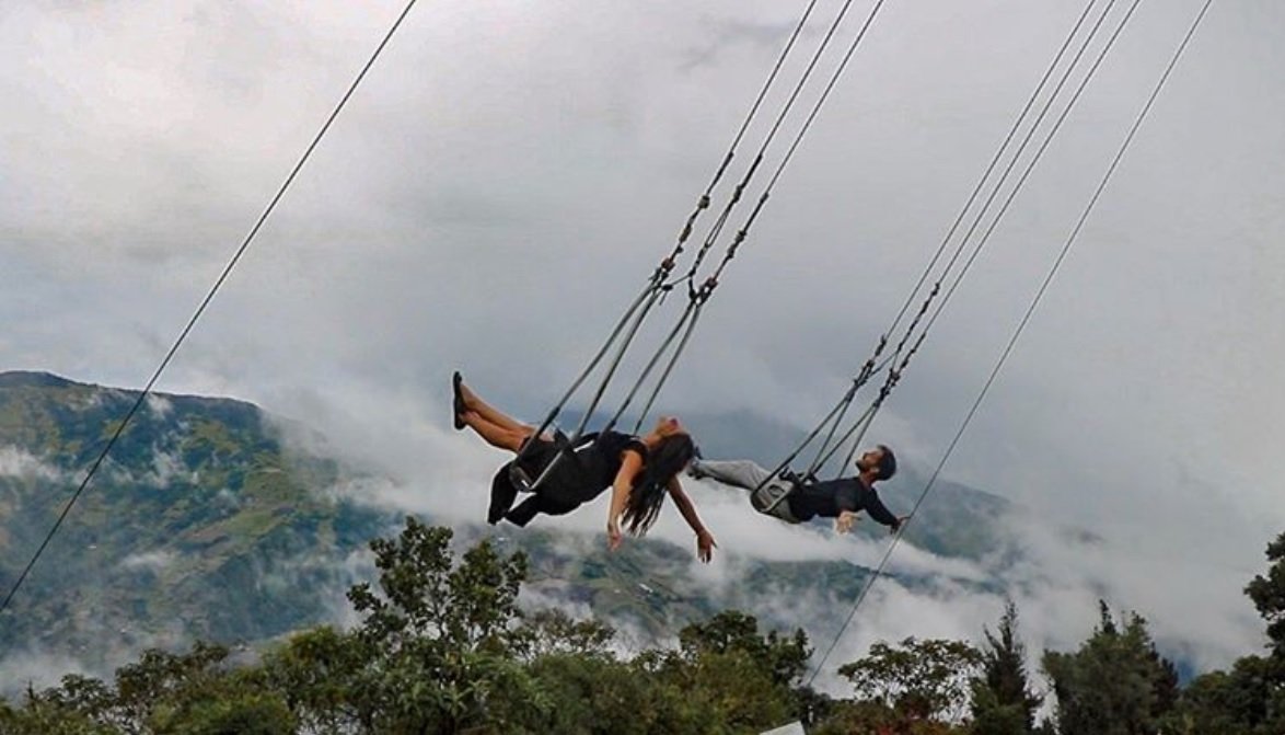 Baños swing, reasons to visit South America