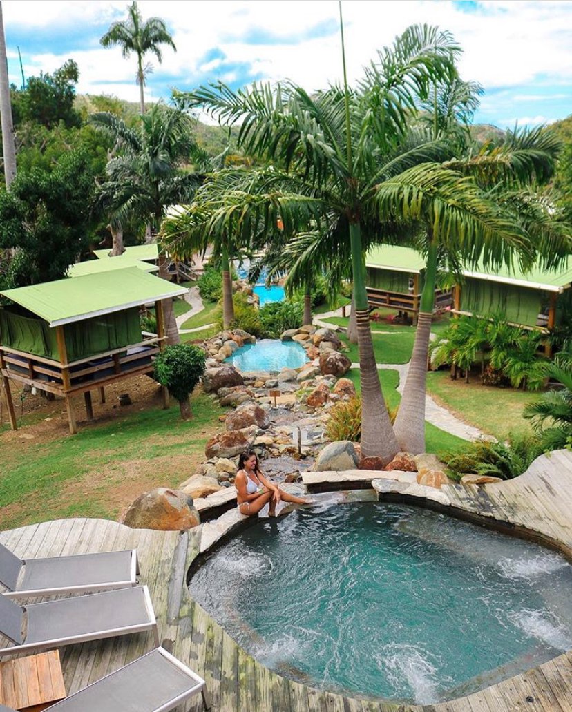 Loterie Farm, Vacation to St Maarten