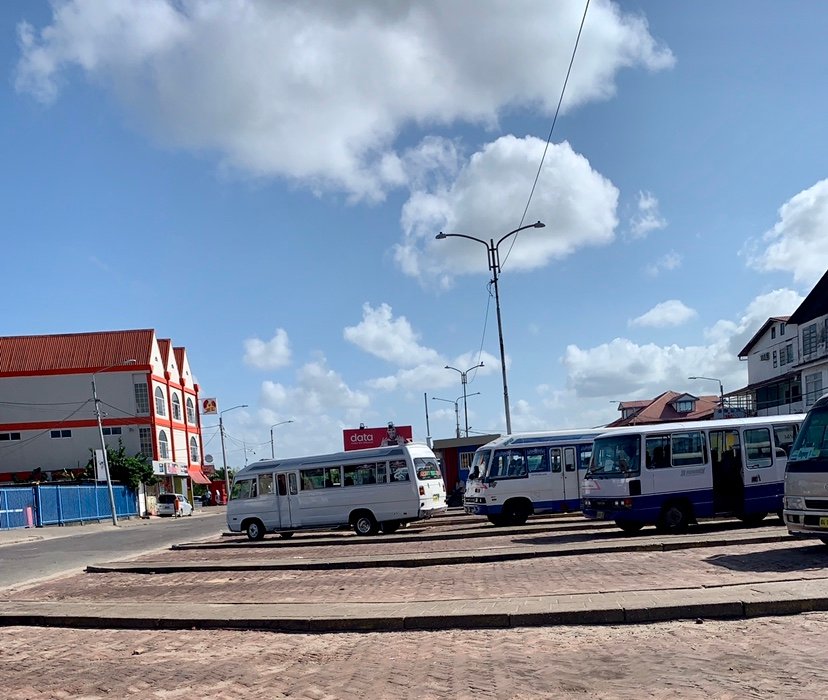 bus station in Paramaribo