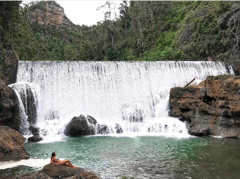 Arecibo Waterfall, trip to San Juan, Puerto Rico