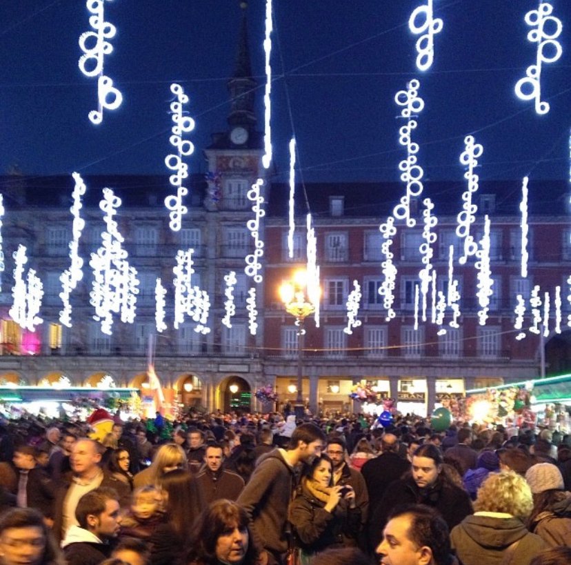 Christmas Market, Plaza Mayor, Madrid