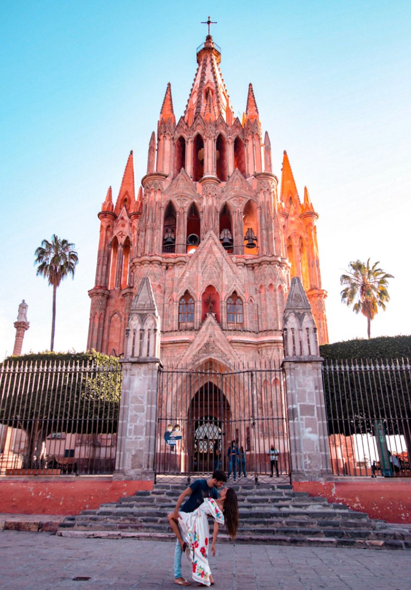 Parroquia San Miguel de Allende, best places to visit in Mexico