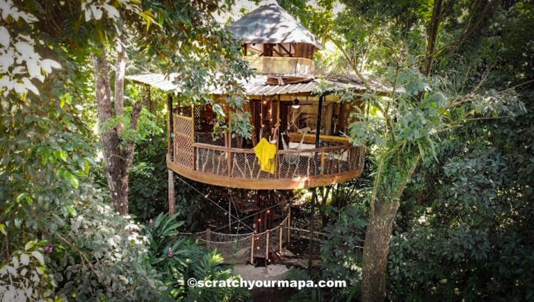 Treehouse in San German - unique places to visit in Puerto Rico