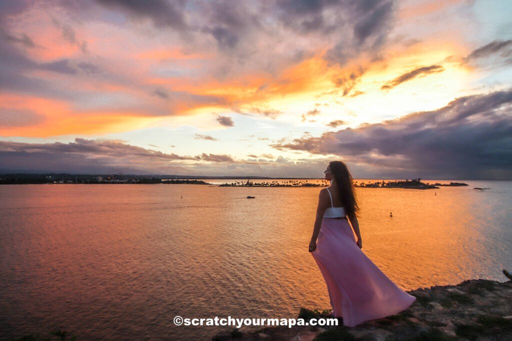 sunset in puerto rico