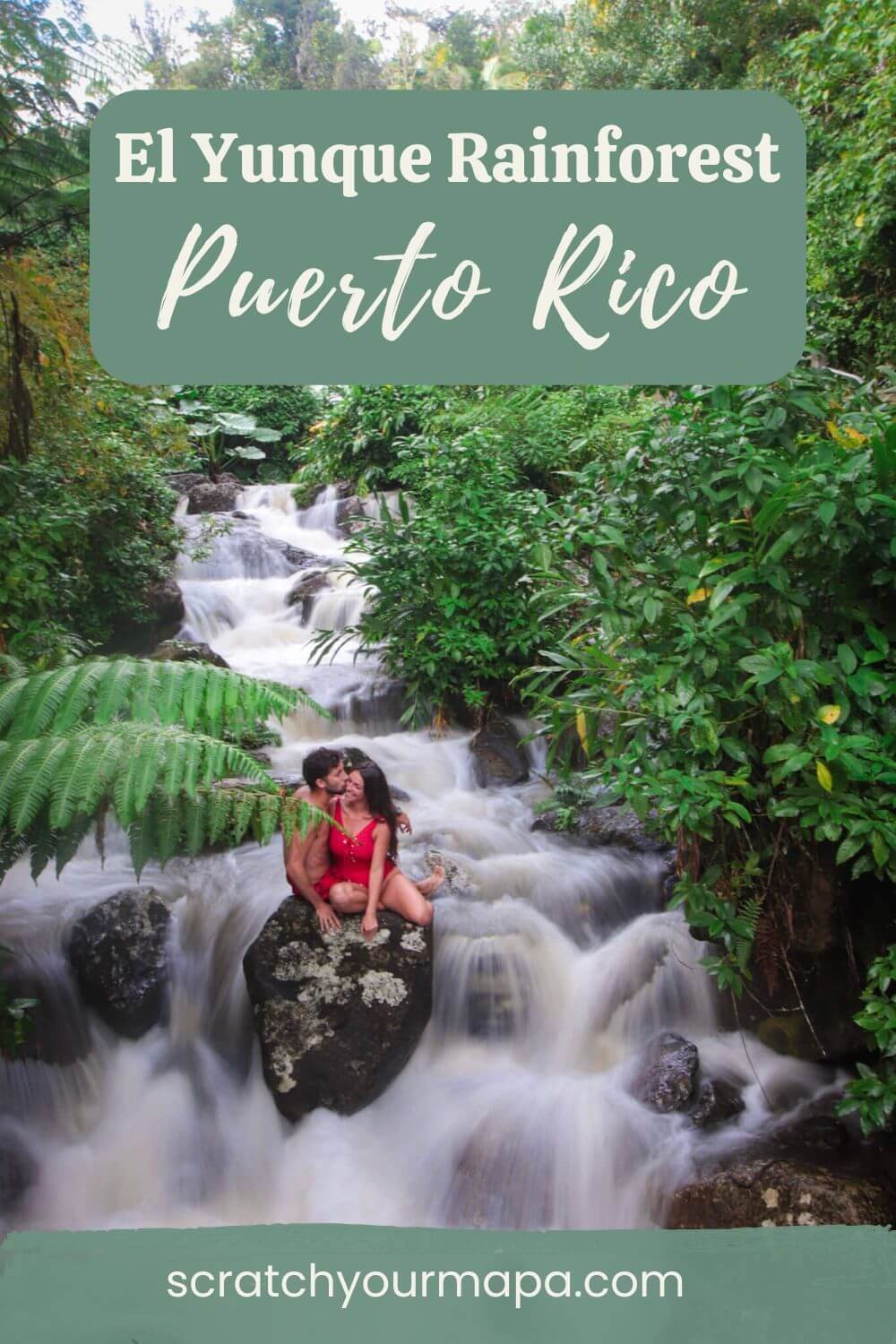 Visit el Yunque National Forest in Puerto Rico pin