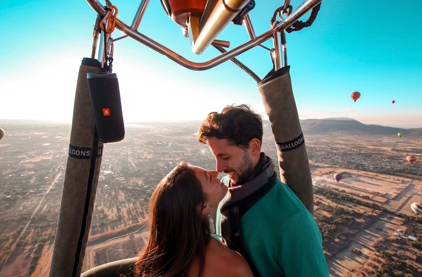 Hot Air balloon ride Mexico