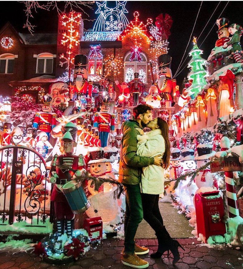 Dyker Heights Christmas Lights in New York, best places to travel to in December