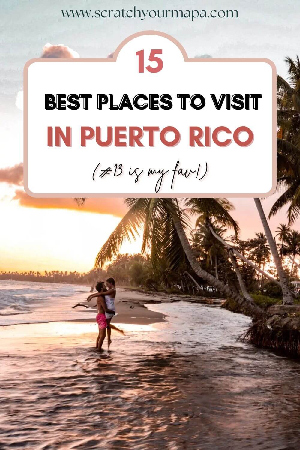 Best Places to Visit in Puerto Rico Pin