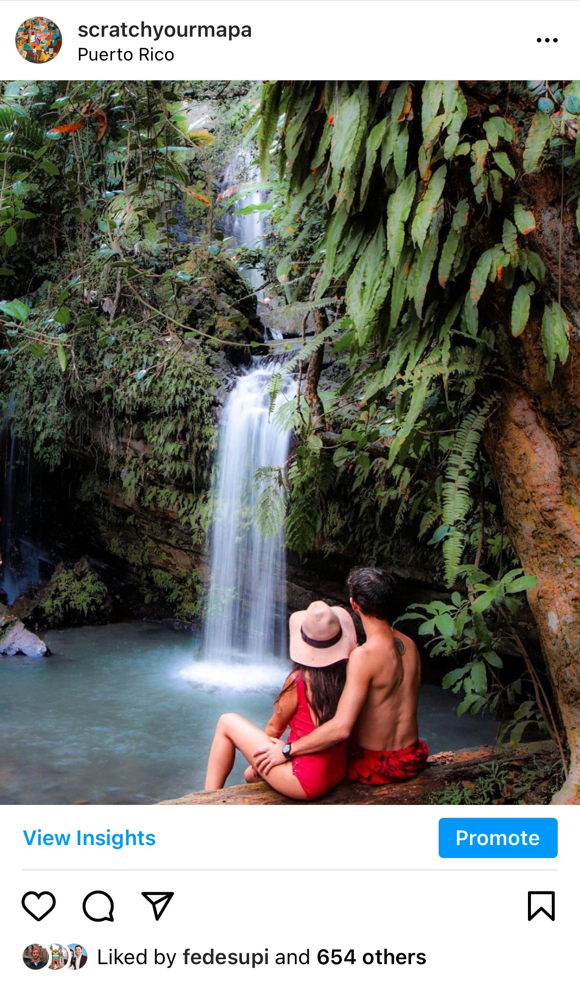 El Yunque SYM waterfalls in Puerto Rico